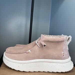 Hey Dude Wendy Peak Hi Suede Women's Shoes